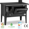 Kuchenka kuchnia węglowa westfalka ZVEZDA Black 8kW - obrazek 3