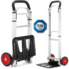 Wózek magazynowy transportowy składany aluminiowy młynarka 90kg - obrazek 9
