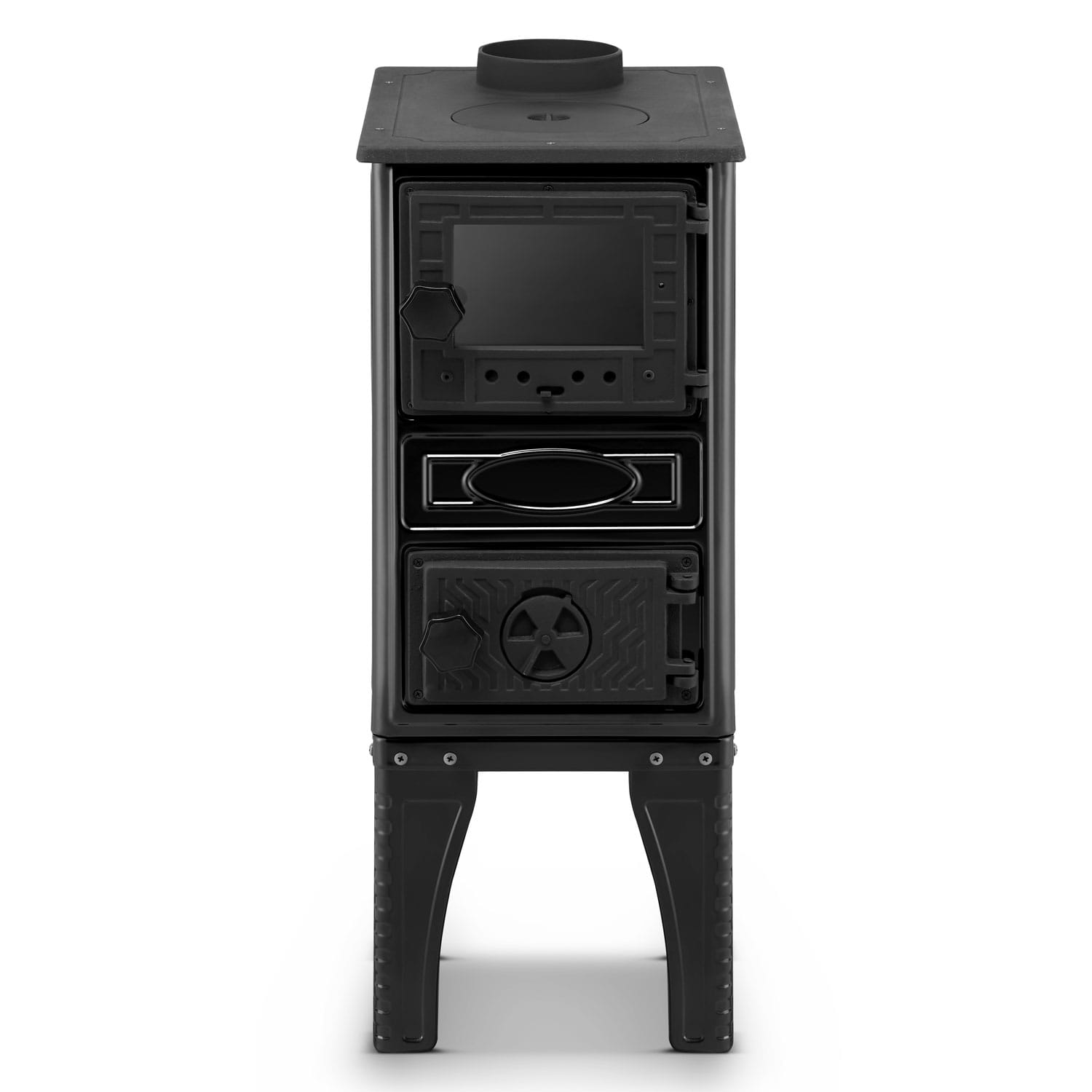 Piec koza kominek żeliwny SIGMA 304G z fajerką 9kW - obrazek 7