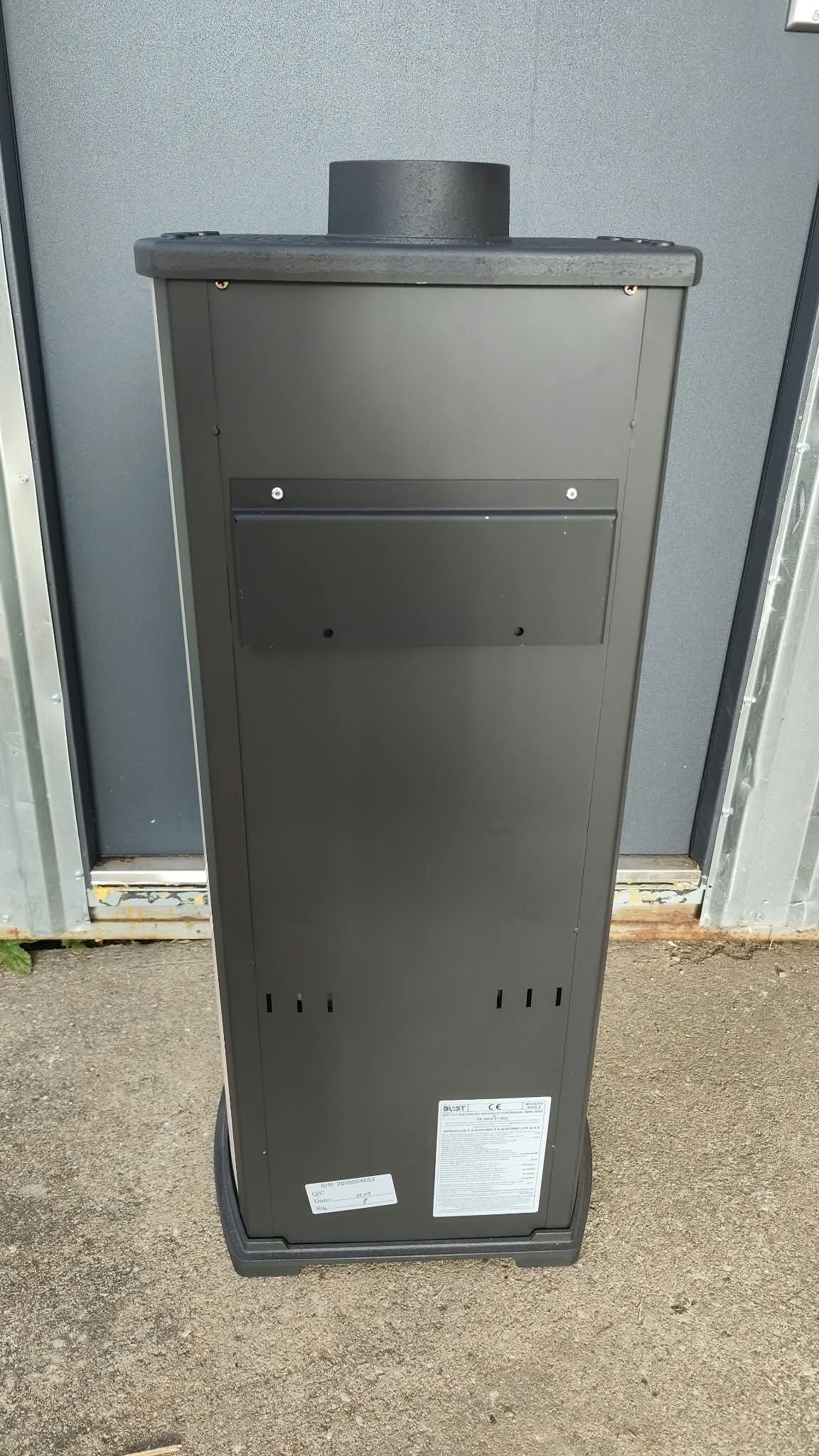 Piec kominek wolnostojący BLIST LUX / BERNA G 4.0– 5,9 kW – Ekoprojekt Kremowy - obrazek 6